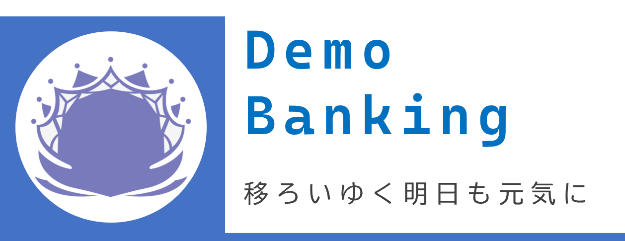 Demo Banking ヘルプセンターのホームページ